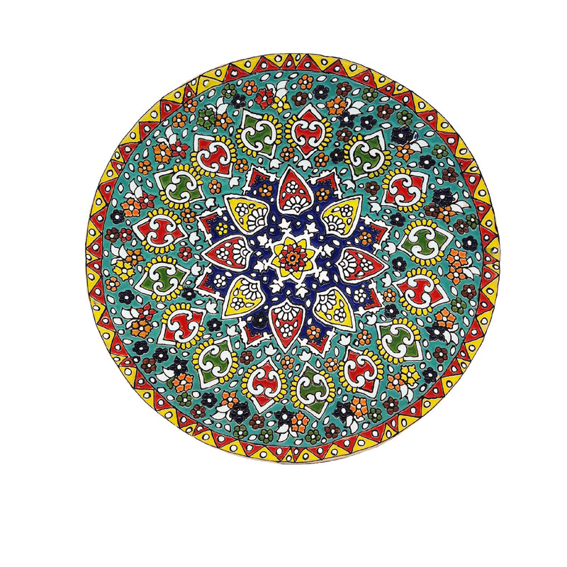 بشقاب میناکاری کد 80