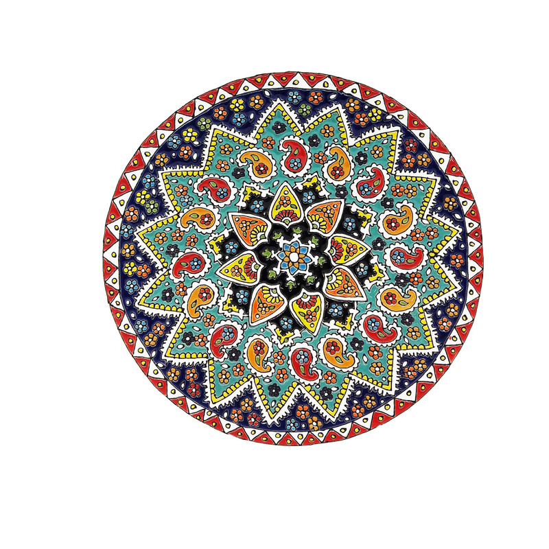 بشقاب میناکاری کد 82