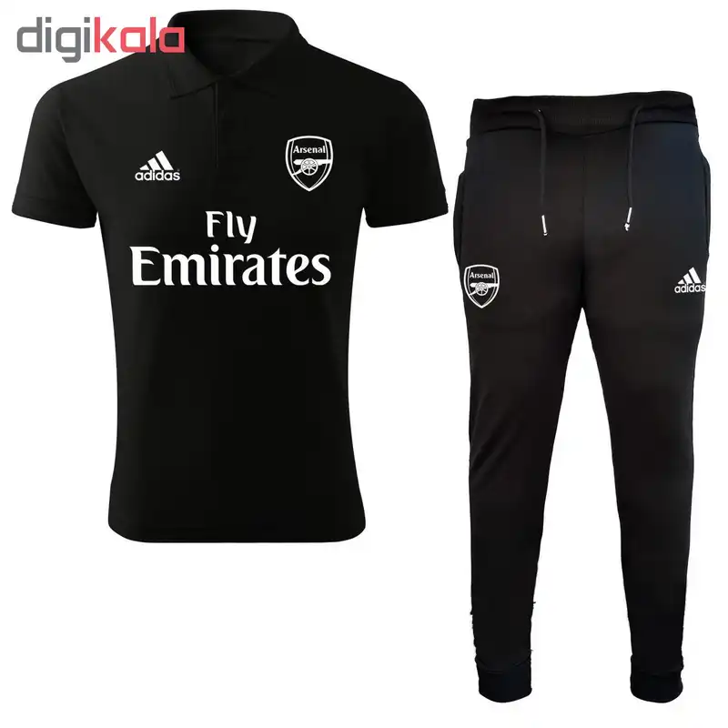 ست تیشرت وشلوار ورزشی مردانه طرح آرسنال کد jbw