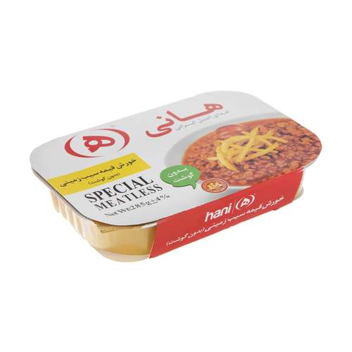 خورش قیمه سیب زمینی بدون گوشت هانی - 285 گرم