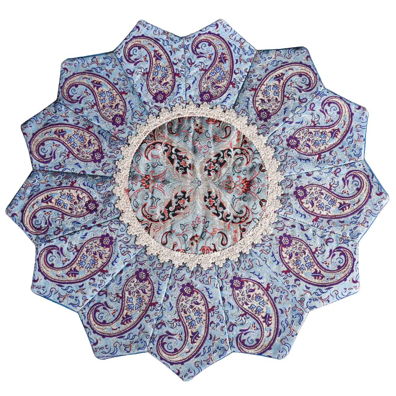 رومیزی ترمه طرح خورشید مدل 34-33