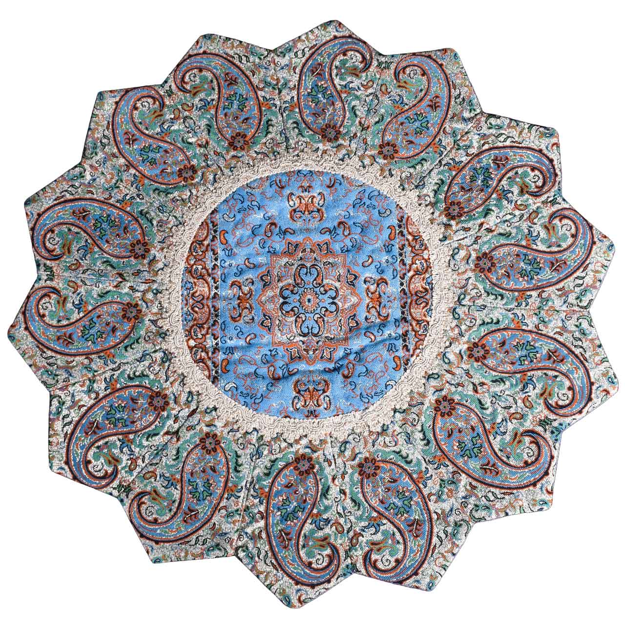 رومیزی ترمه طرح خورشید مدل 35-33