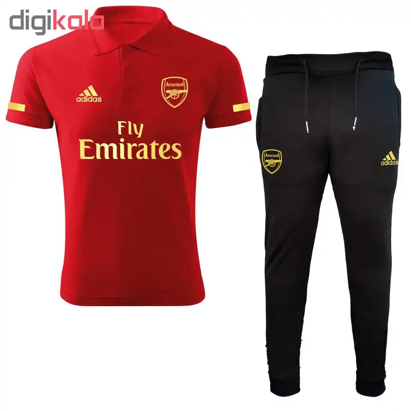 ست تیشرت و شلوار ورزشی مردانه طرح آرسنال کد j Rg