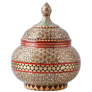 قندان خاتم کاری خاتم کوروش - کروبی کد 141289