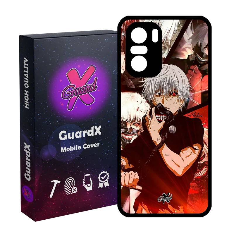 کاور گارد ایکس طرح Tokyo Ghoul Anime مدل Glass10549 مناسب برای گوشی موبایل شیائومی Poco F3/MI 11X/MI 11X Pro/Redmi K40/K40 Pro