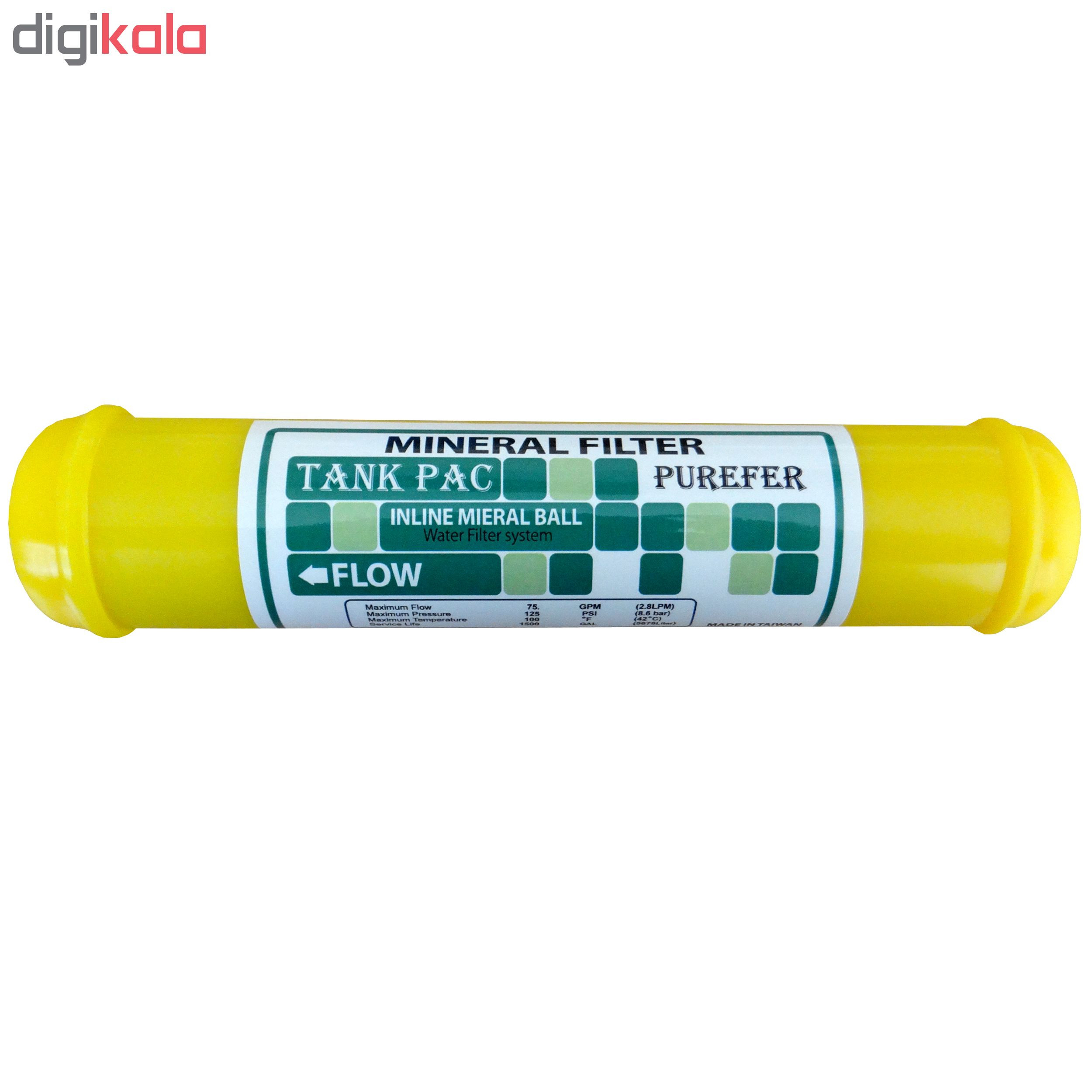 فیلتر دستگاه تصفیه کننده آب تانک پک مدل TP-P-M مجموعه 2 عددی