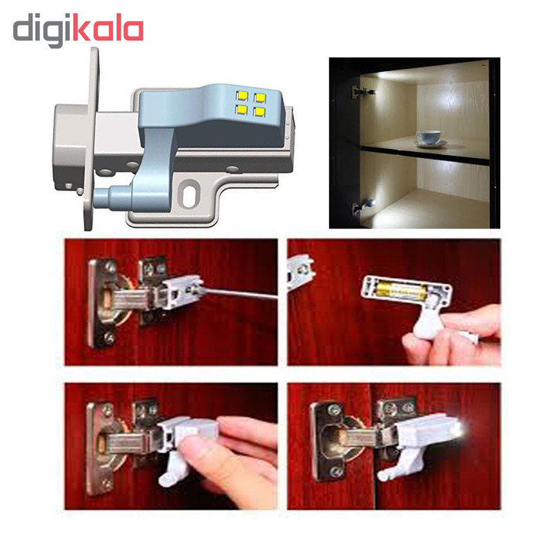 چراغ داخل کابینت مدل AAA بسته 12 عددی