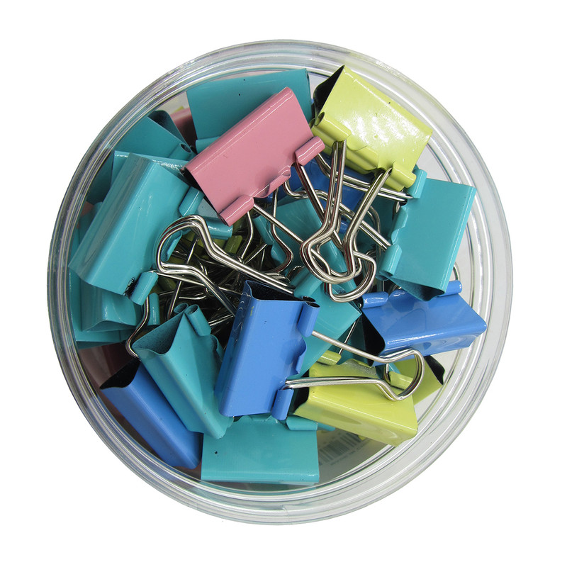 گیره کاغذ ایژی وانگ مدل YZW8104 سایز 25 میلی متر بسته 48 عددی گیره کاغذ ایژی وانگ مدل YZW8104 سایز 25 میلی متر بسته 48 عددی