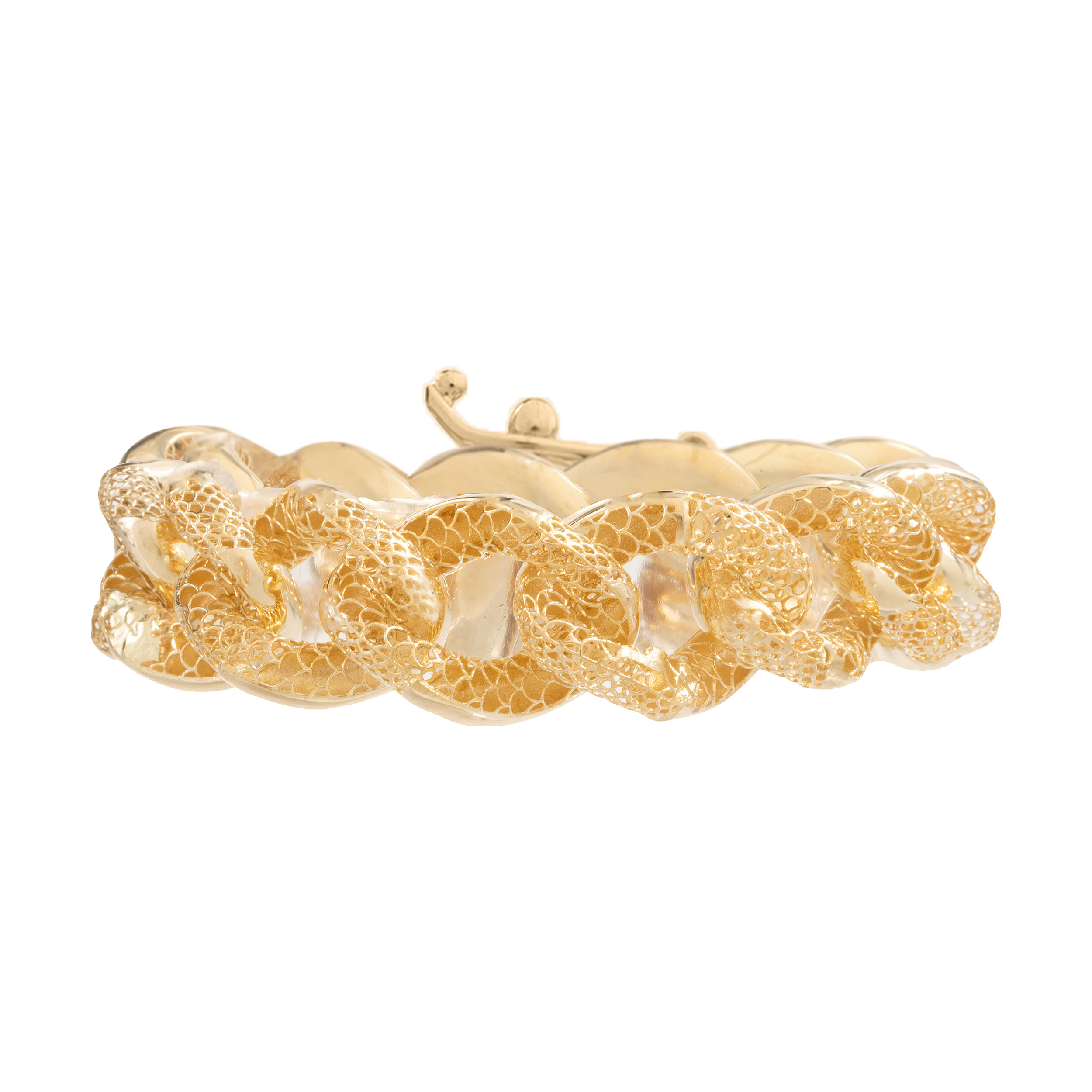 دستبند طلا 18 عیار زنانه کد AN01845