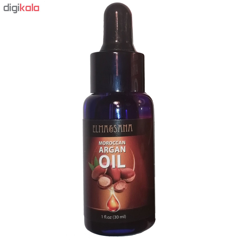 روغن مو و بدن الما اند سانا مدل آرگان حجم 30 میلی لیتر