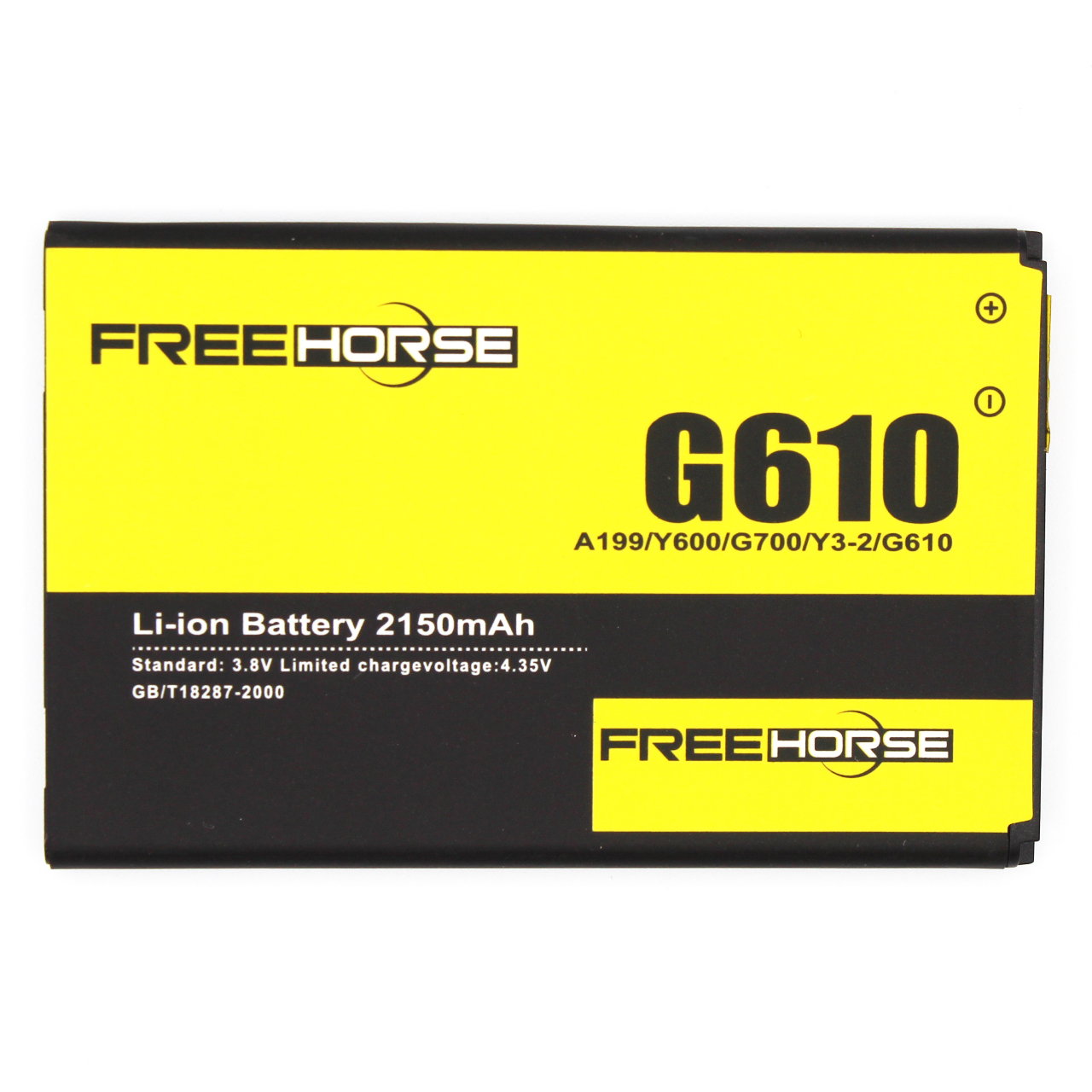 باتری موبایل فری هورس مدل GB-T18287 ظرفیت 2150 ساعت مناسب برای گوشی موبایل هوآوی Ascend G610