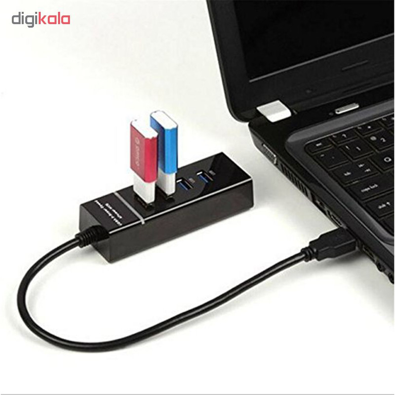 هاب 4 پورت USB 3.0 مدل A302
