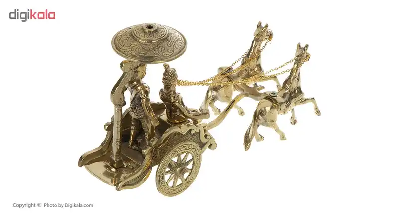 مجسمه دکوری طرح کالسکه