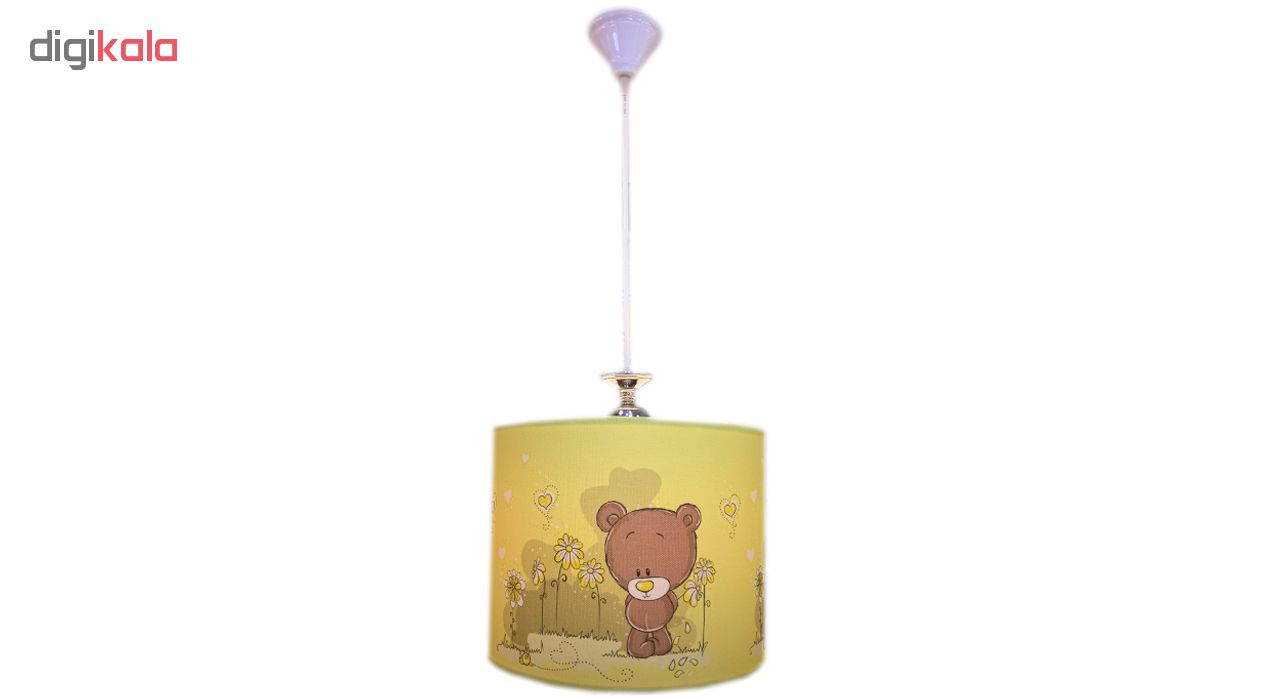 چراغ رومیزی کودک طرح خرس5 به همراه چراغ آویز