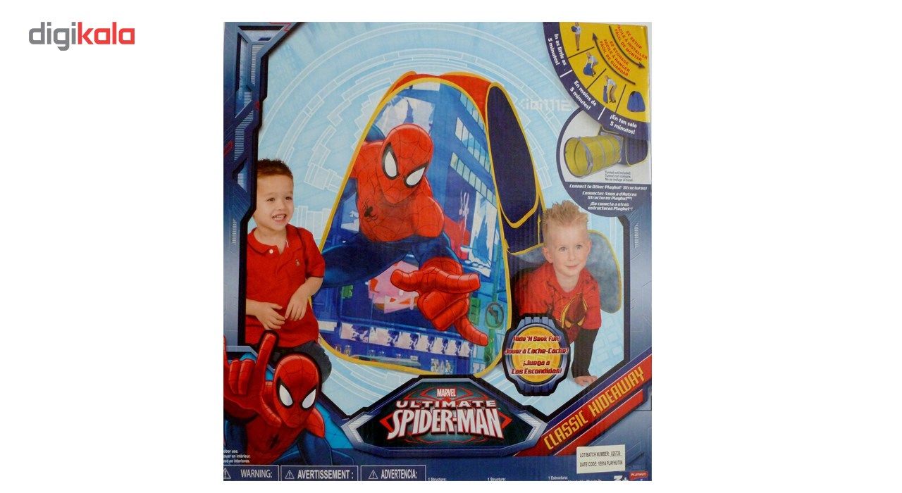 چادر کودک پلی هات مدل Spider Man