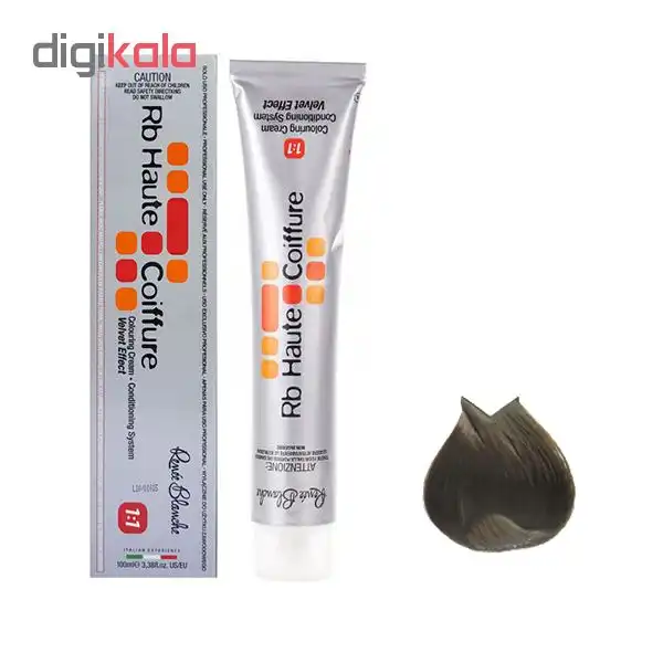 رنگ مو رنه بلانش سری Coiffure شماره 5C حجم 100 میلی لیتر رنگ قهوه ای روشن دودی