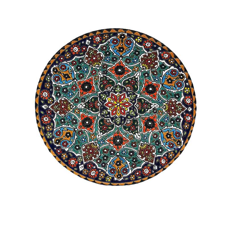 بشقاب میناکاری کد 86