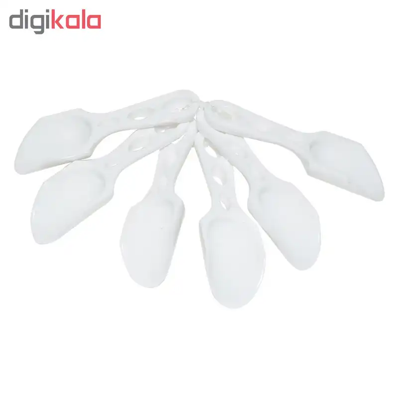 پیمانه اندازه گیری مدل Cup مجموعه 6 عددی به همراه 6 عدد پیمانه