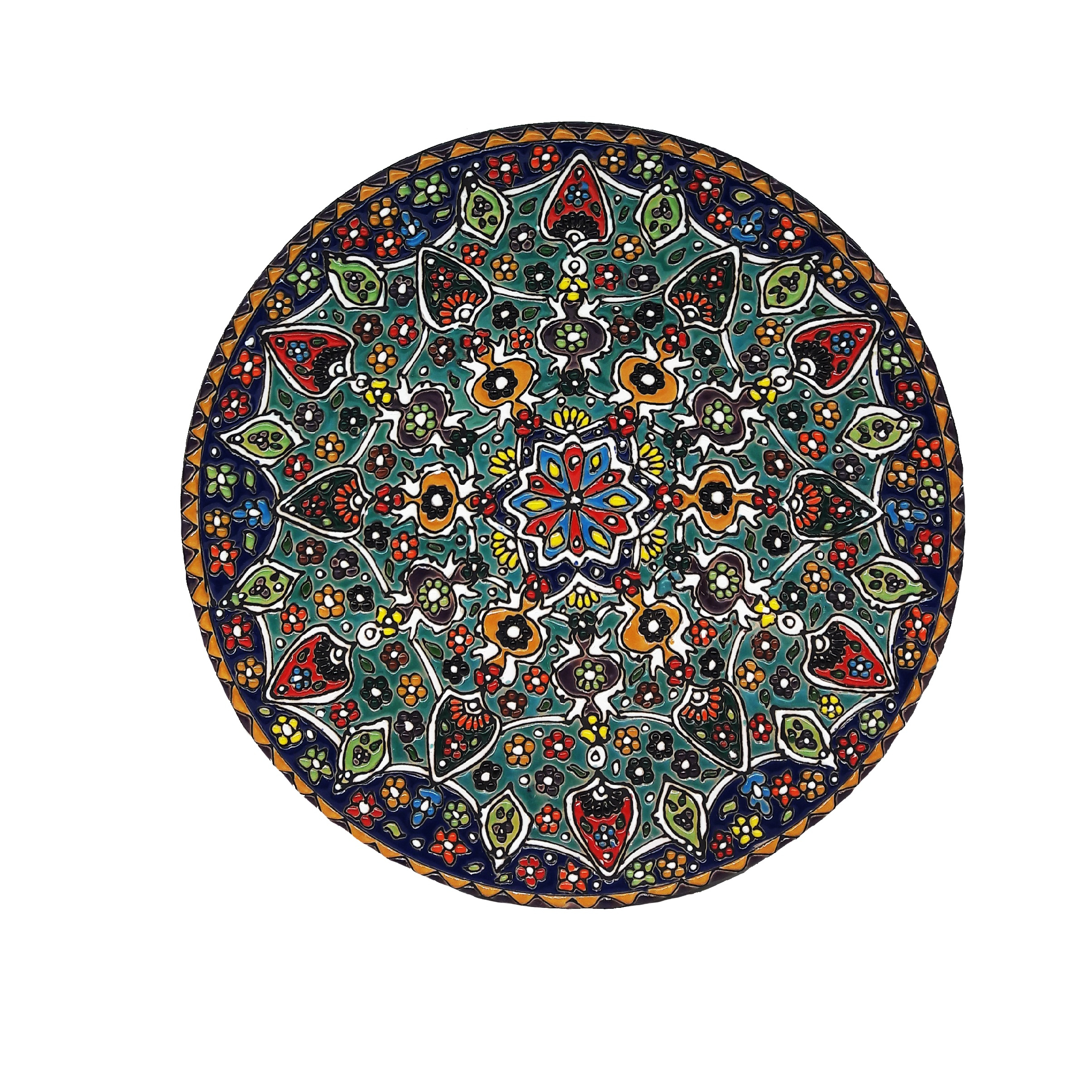 بشقاب میناکاری کد 88