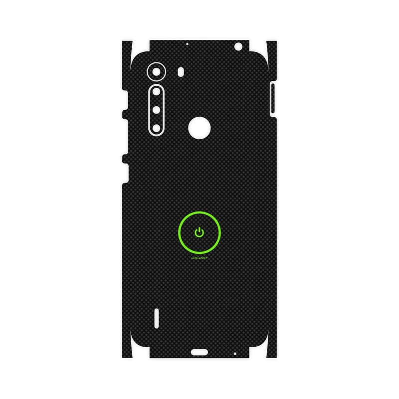 برچسب پوششی ماهوت مدل Minimal Power Button-FullSkin مناسب برای گوشی موبایل موتورولا One Fusion