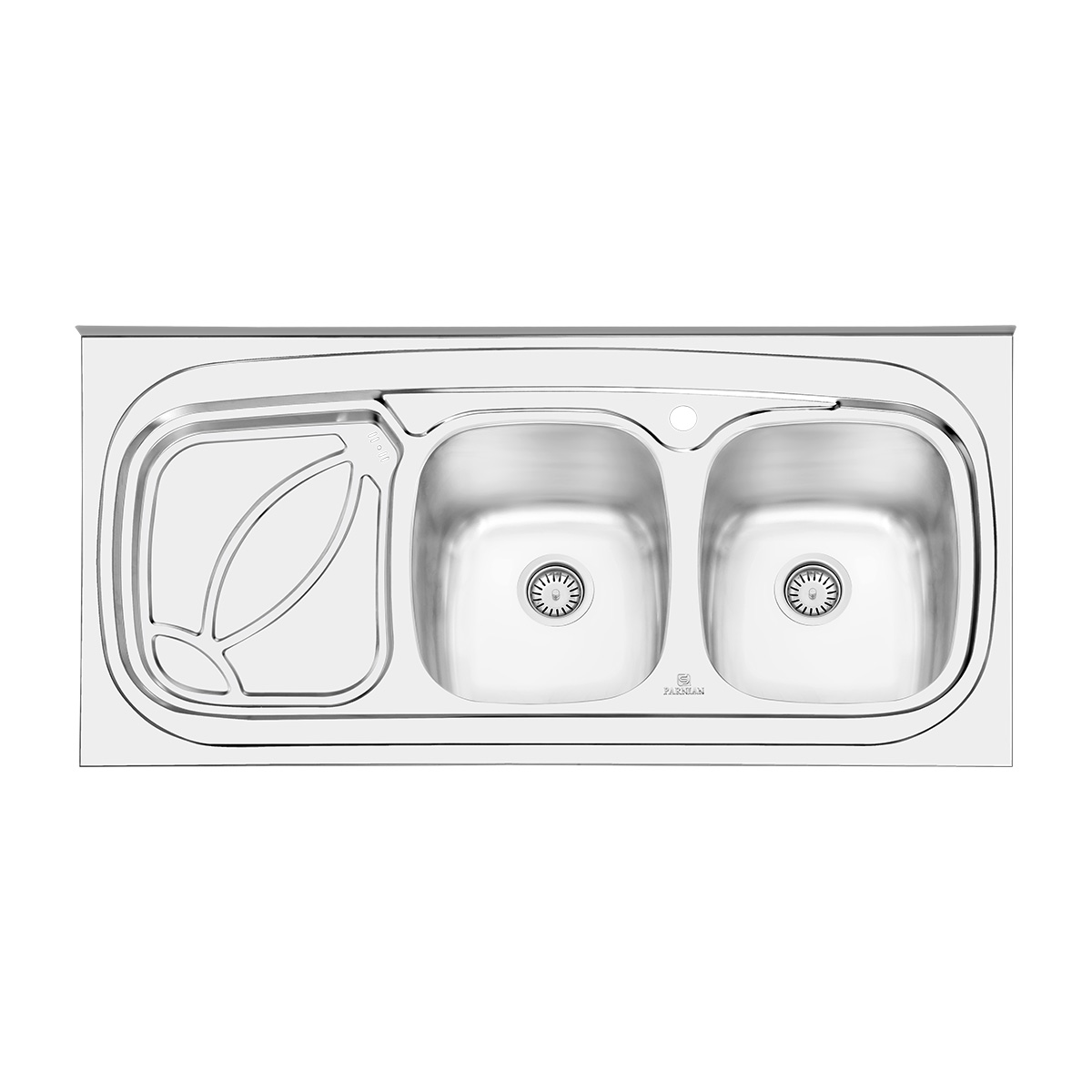 سینک پرنیان استیل مدل PS1102 روکار