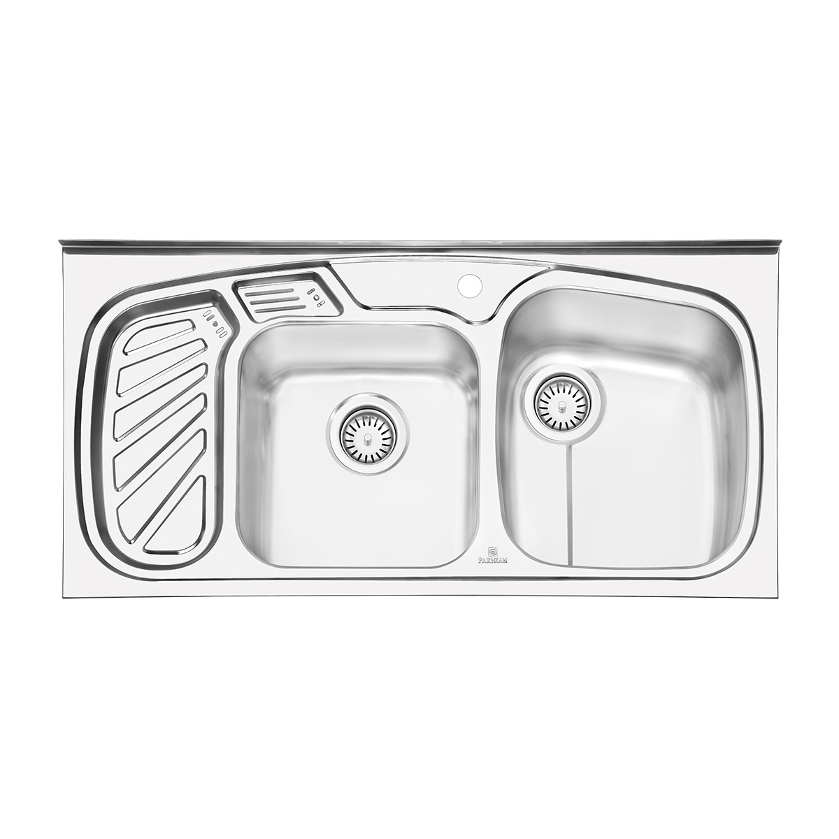 سینک پرنیان استیل مدل PS1105 روکار