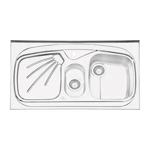 سینک پرنیان استیل مدل PS1106 روکار
