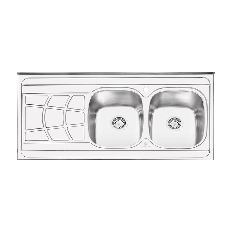 سینک پرنیان استیل مدل PS1108 روکار
