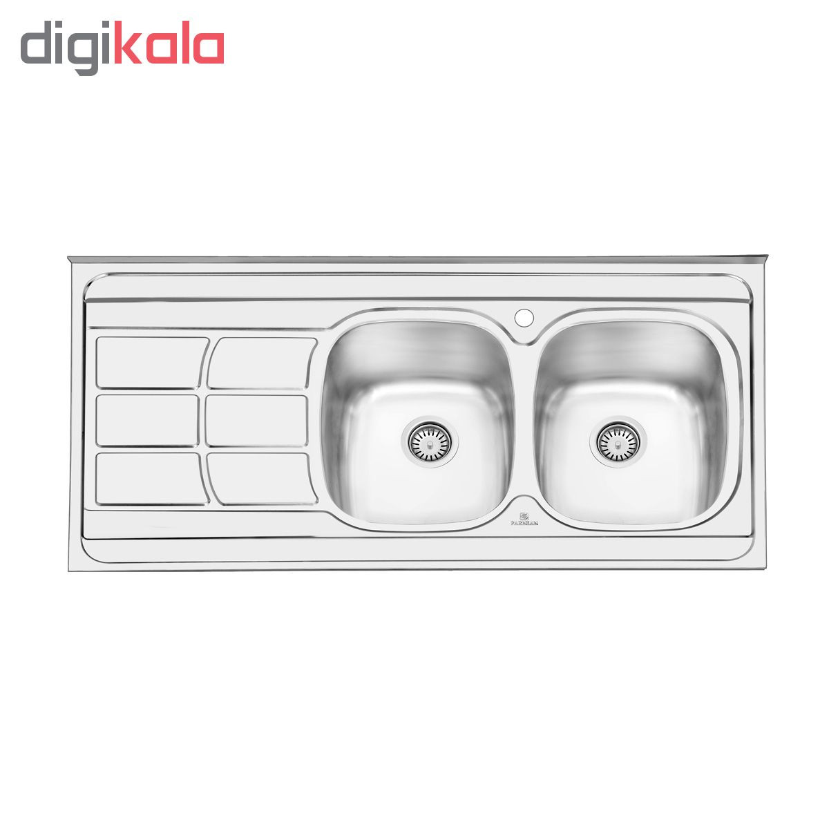 سینک پرنیان استیل مدل PS1109 روکار سینک پرنیان استیل مدل PS1109 روکار