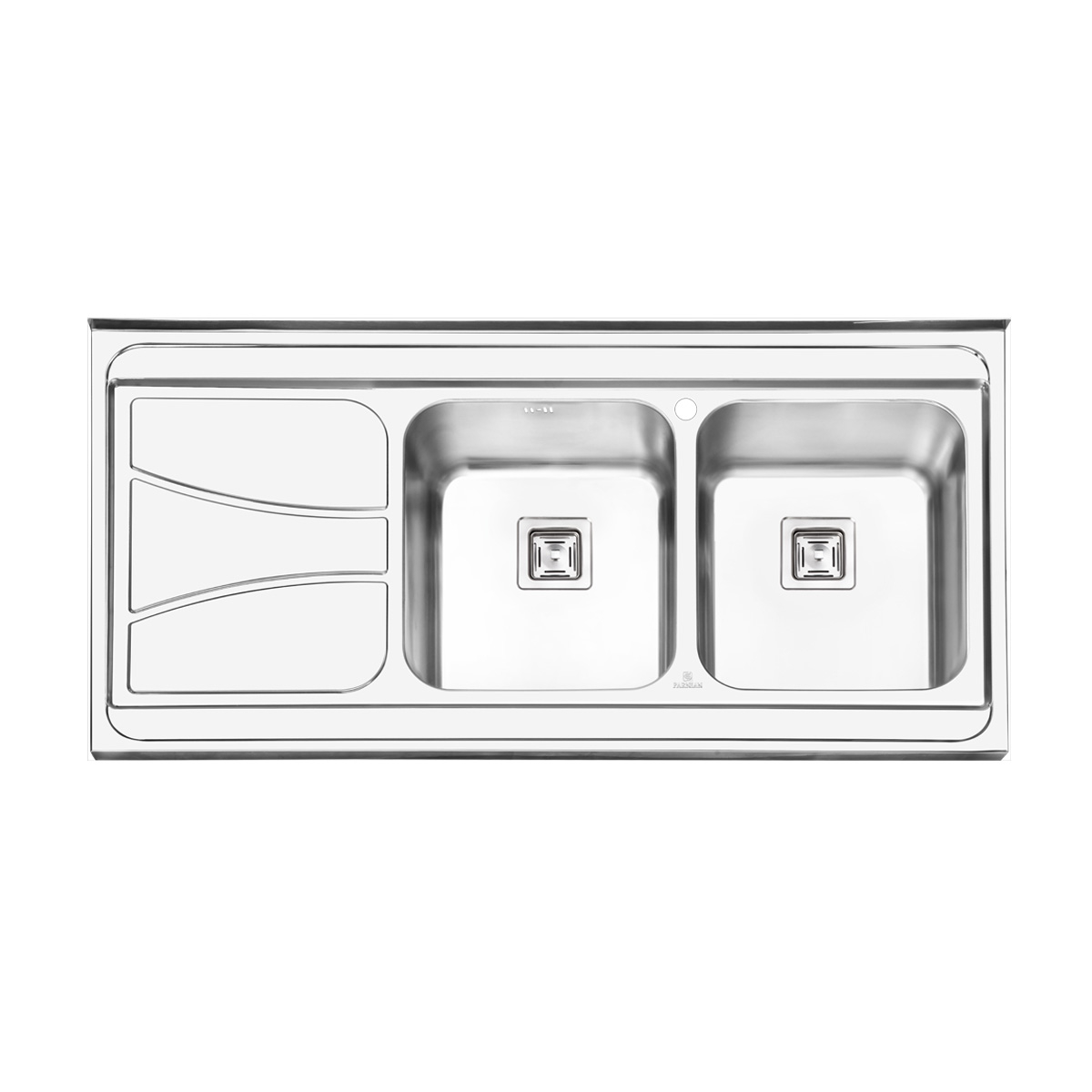 سینک پرنیان استیل مدل PS1112 روکار