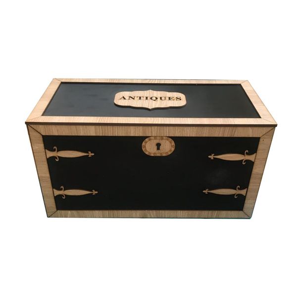 مشخصات قیمت و خرید صندوقچه چوبی Wewood طرح قفل دار کوچک دیجی کالا