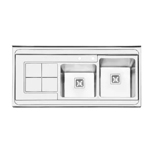 سینک پرنیان استیل مدل PS1113 روکار