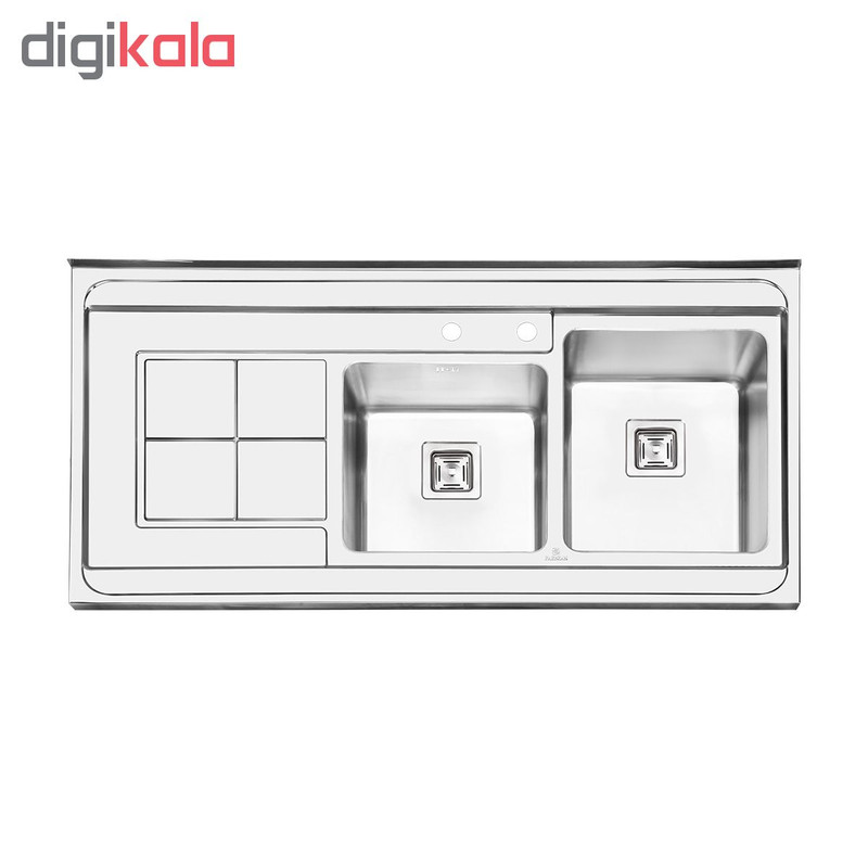 سینک پرنیان استیل مدل PS1113 روکار
