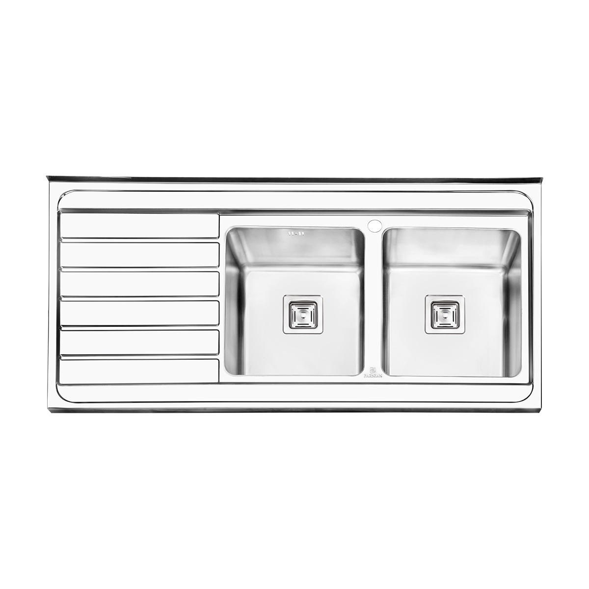 سینک پرنیان استیل مدل PS1114 روکار