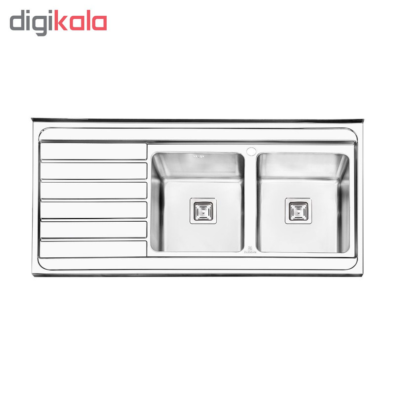 سینک پرنیان استیل مدل PS1114 روکار