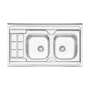 سینک پرنیان استیل مدل PS2104 روکار