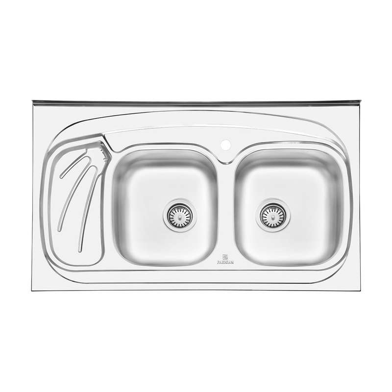 سینک پرنیان استیل مدل PS2105 روکار