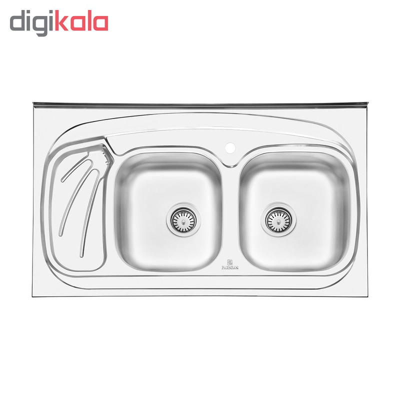 سینک پرنیان استیل مدل PS2105 روکار
