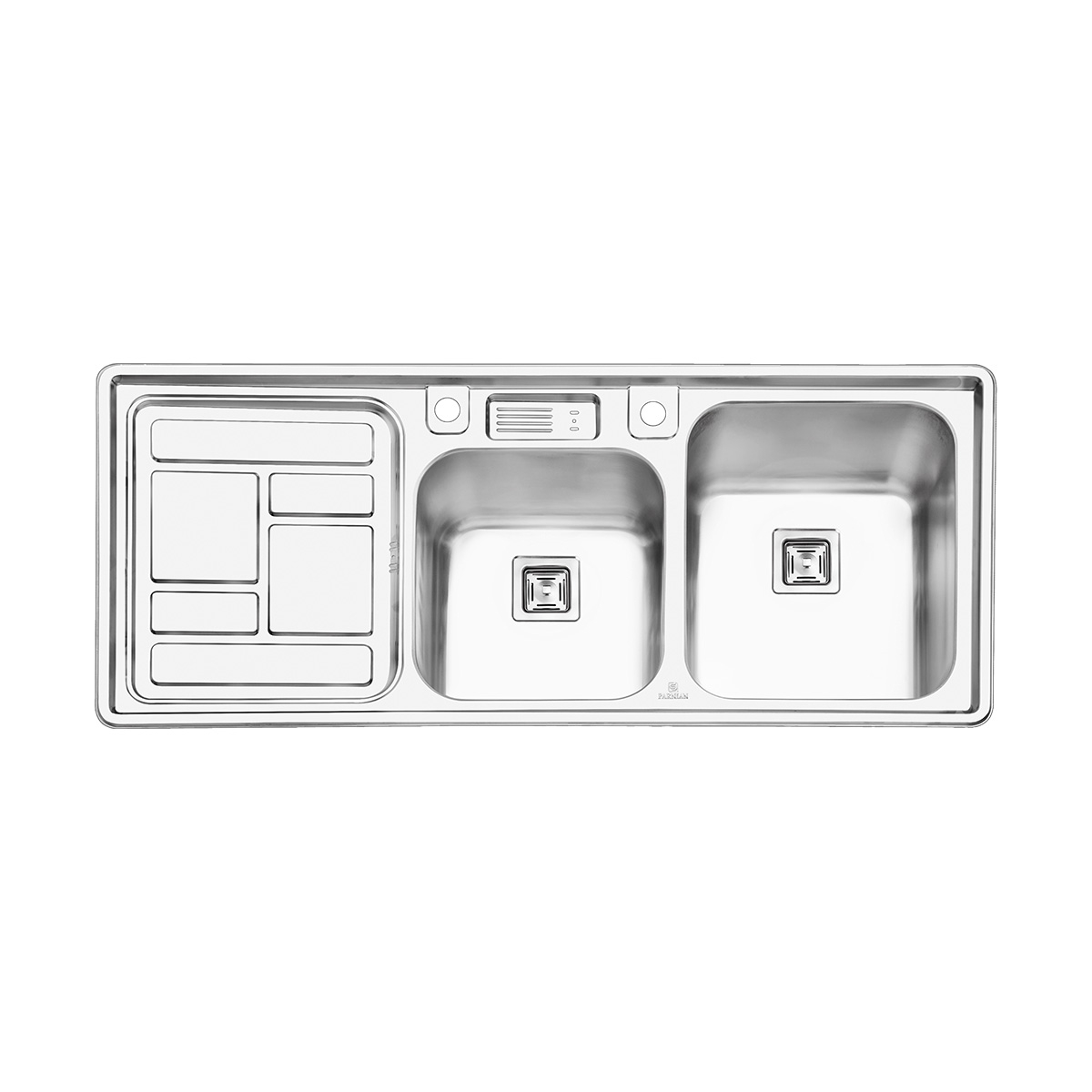 سینک پرنیان استیل مدل PS1211 توکار