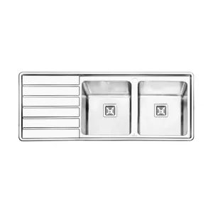 سینک پرنیان استیل مدل PS1214 توکار