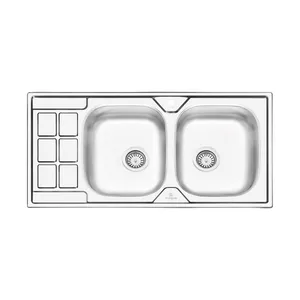 سینک پرنیان استیل مدل PS2204 توکار