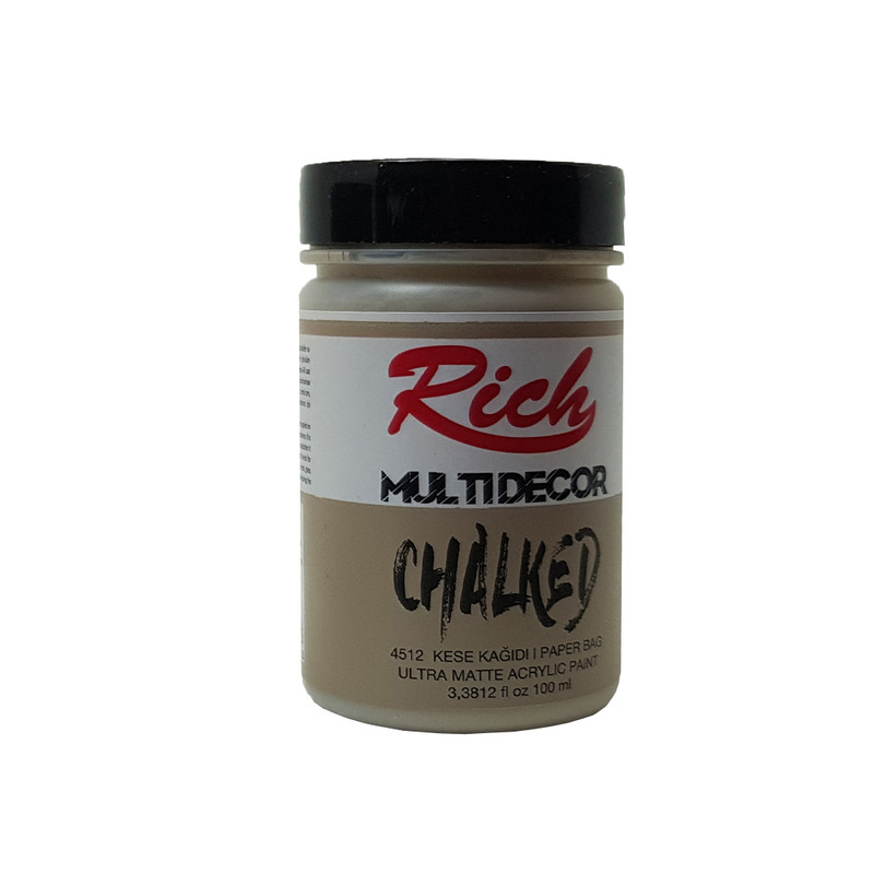 رنگ ریچ مدل مولتی دکور CHALKED کد 4512 حجم 100 میلی لیتر