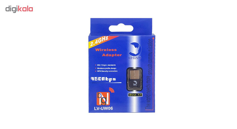 کارت شبکه USB بی سیم رهینو مدل UW06
