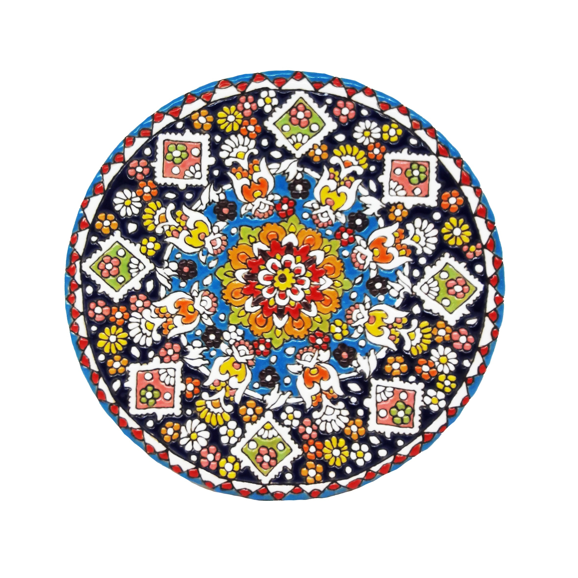 بشقاب میناکاری کد 105