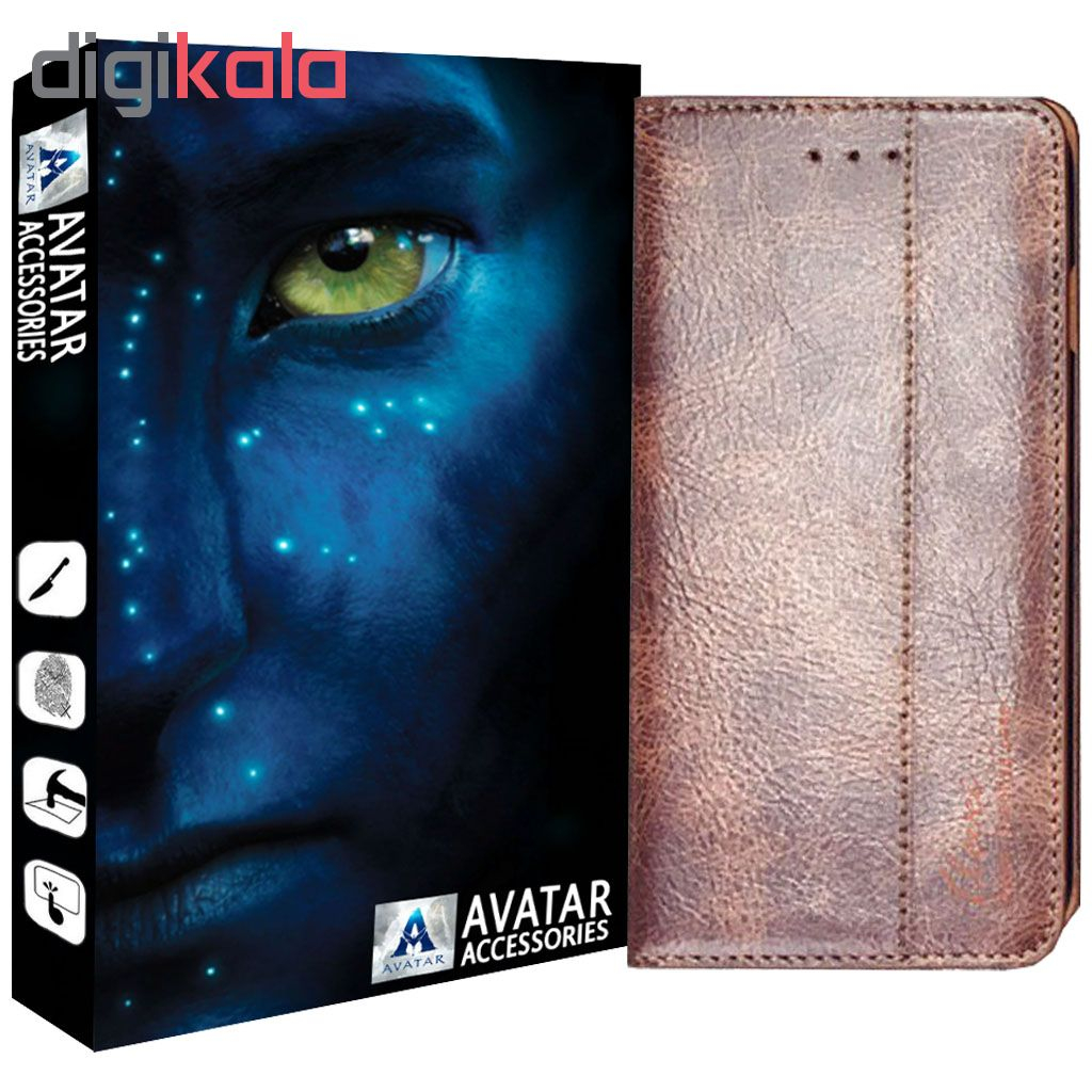 کیف کلاسوری آواتار مدل XLVL-SA10 مناسب برای گوشی موبایل سامسونگ Galaxy A10