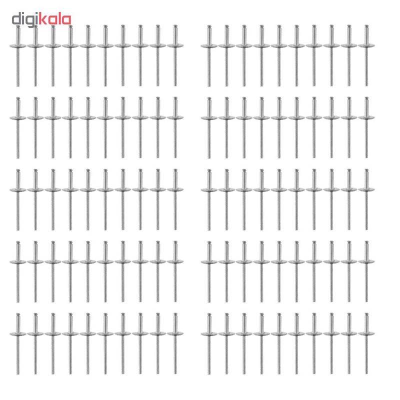 میخ پرچ کد 1004016 بسته 100 عددی