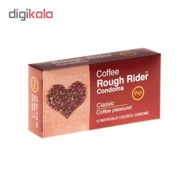 کاندوم راف رایدر مدل coffee بسته 12 عددی