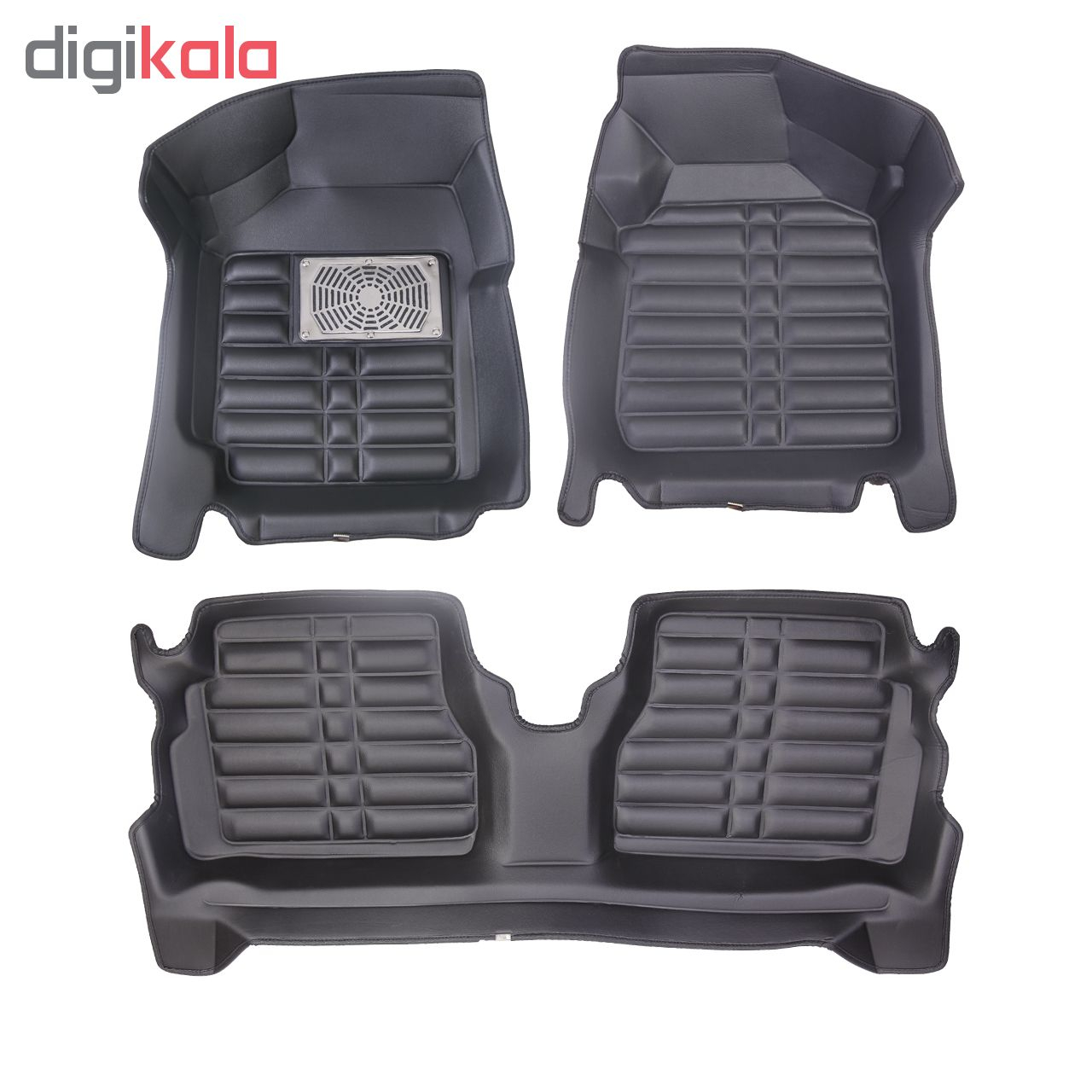 کفپوش سه بعدی خودرو  کد 78 مناسب برای پراید هاچبک