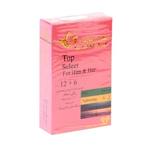 کاندوم لوتوس مدل top select for Him & Her بسته 12 عددی