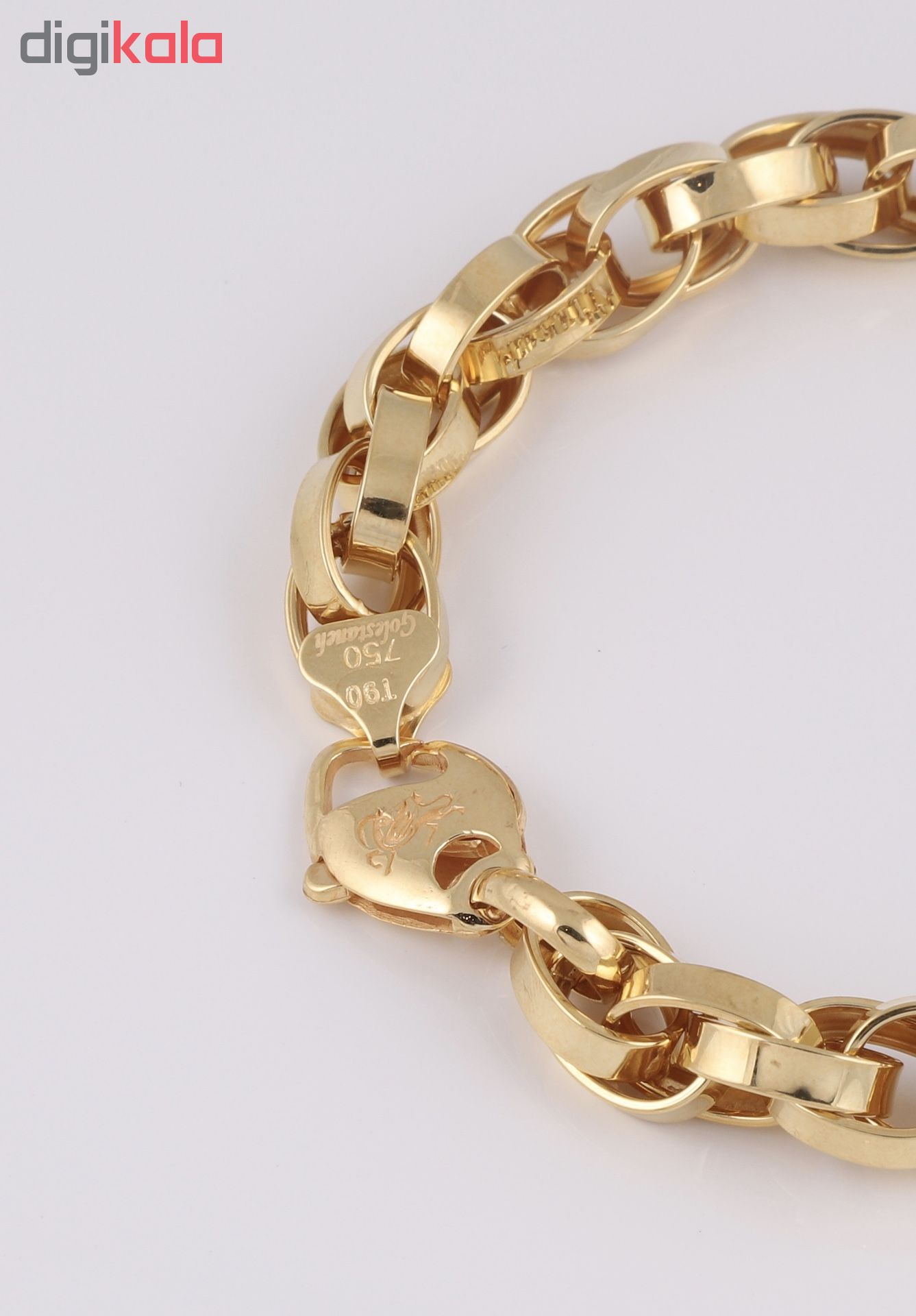 دستبند طلا 18 عیار زنانه گوی گالری کد G453